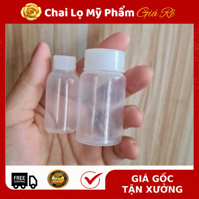 [RẺ VÔ ĐỊCH] [100c] Hũ nhựa mềm 10ml,30ml chiết mỹ phẩm , phụ kiện du lịch