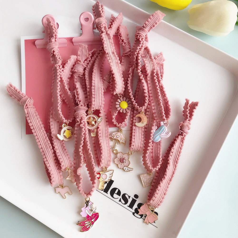 Dây Buộc Tóc Co Dãn Kiểu Dáng Thời Trang Xinh Xắn Cho Nữ