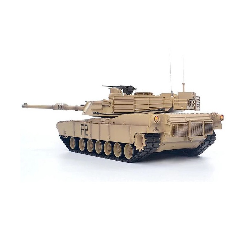 Xe tank Henglong bản cơ bản điều khiển từ xa M1A2 xích, bánh răng,hộp số nhựa
