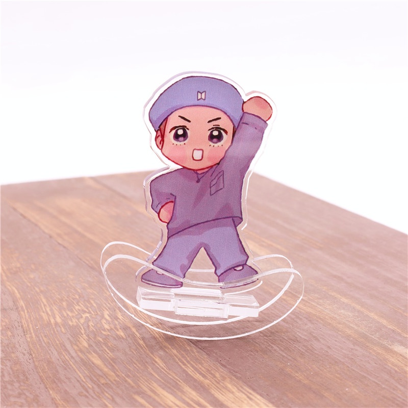 Mô hình lật đật lắc lư acrylic BTS Bangtan Boys Jin Suga J Hope Rm Jimin V Jungkook chibi KPOP