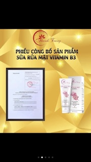 SỮA RỬA MẶT VITAMIN B3 THANH TRANG