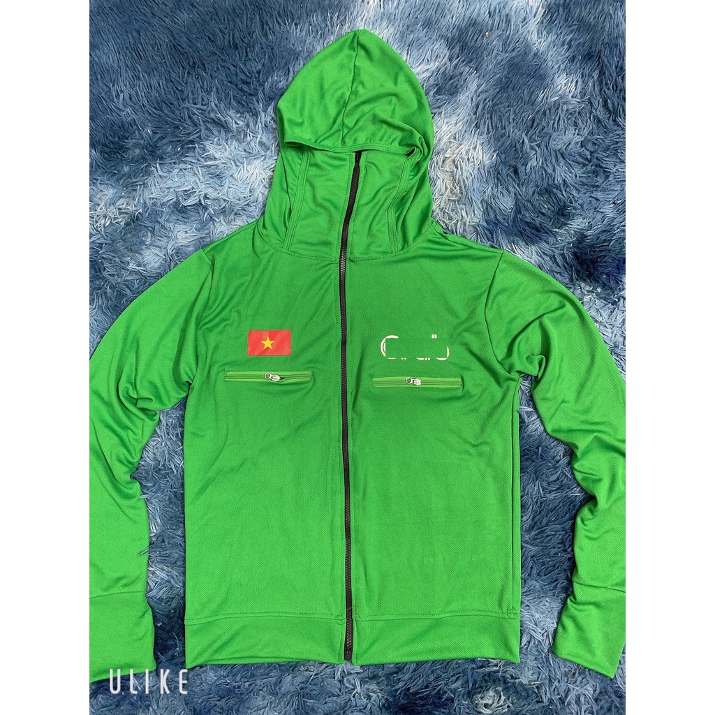 Áo Hoodie Xanh