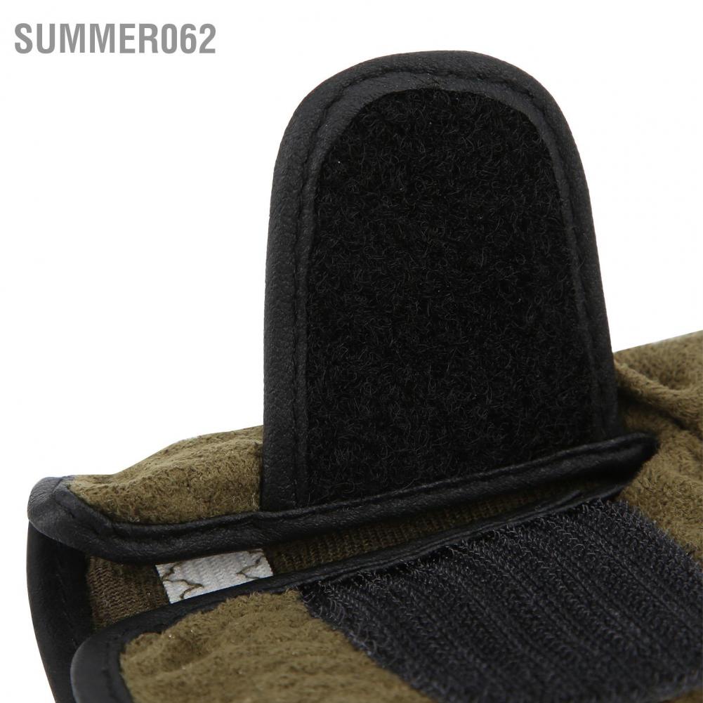 Summer062 Men Golf Gloves Left Hand Microfiber Sweat Absorbent Soft Breathable Army Green