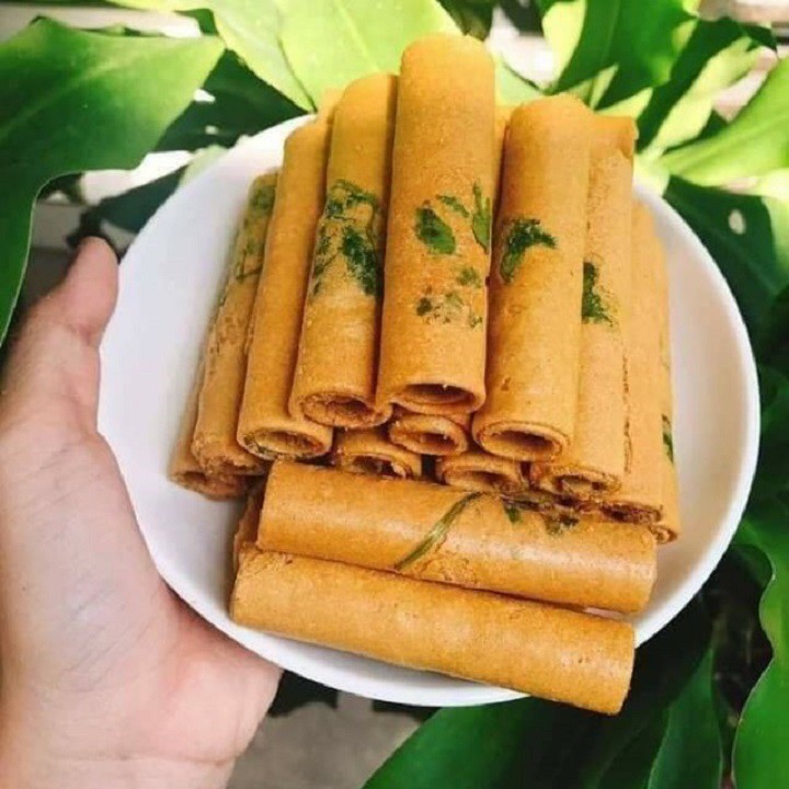 Bánh Ống Ngò nhân Đậu Phộng Viettin Mart 450G