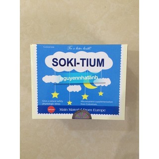 [ Chất lượng ]Soki-tium chăm sóc giấc ngủ bé yêu