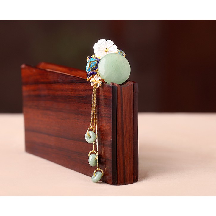 TC022 Trâm Cài Áo Đá Cao Cấp Đông Linh