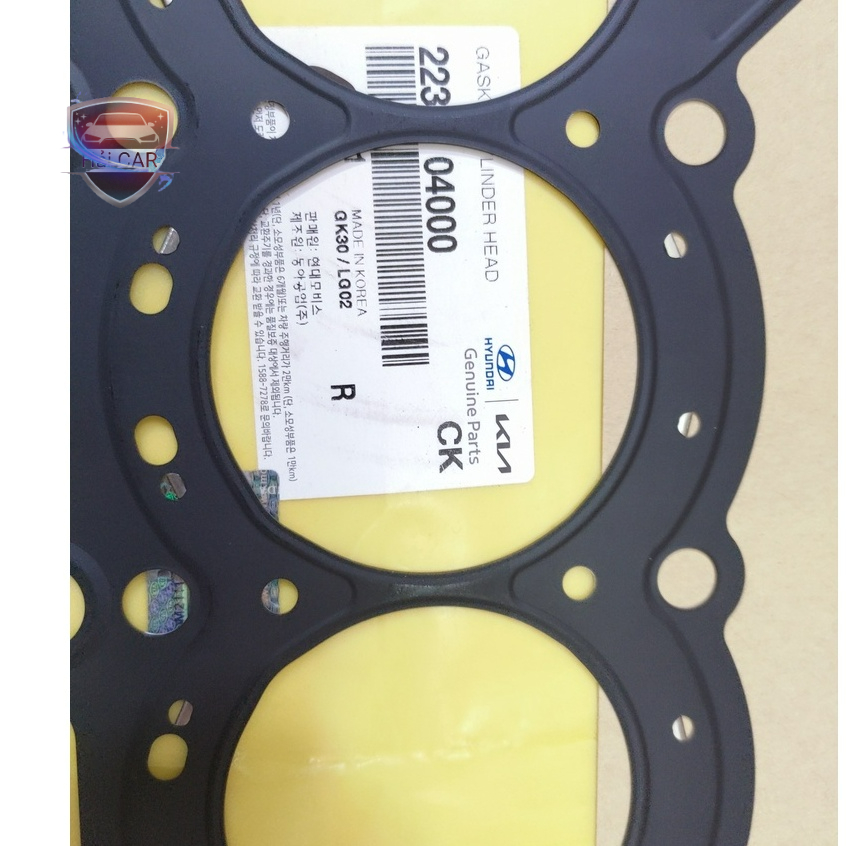2231104000 Gioăng quy lát (gioăng mặt máy) Kia Morning, Hyundai I10