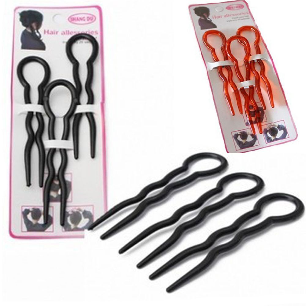 (Hàng Mới Về) Set 2 Bộ Dụng Cụ Tạo Kiểu Tóc Nhanh Chóng Tiện Lợi