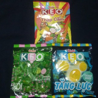 Oishi Kẹo Thập cẩm Kẹo Ổi Kẹo Tăng lực