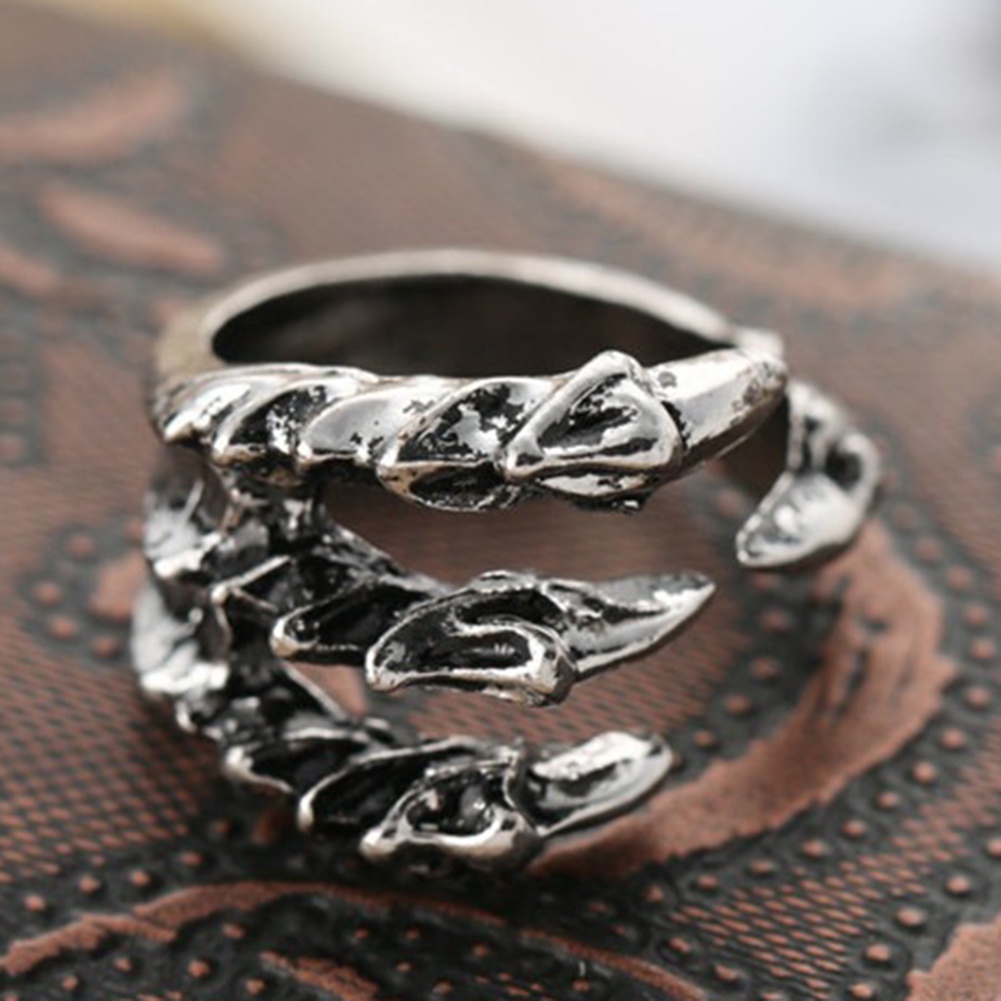 [Hàng Có Sẵn] Nhẫn Hở Hình Móng Vuốt Đại Bàng Có Thể Điều Chỉnh Kích Cỡ