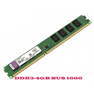 RAM máy pc Kington 4GB DDR3 Bus 1600 -ko kén Main-CHÍNH HÃNG