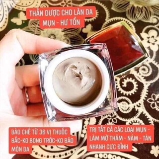 Cao mụn sâm đỏ 36 vị -  hộp mini 5g(chuyên dành cho da mụn)