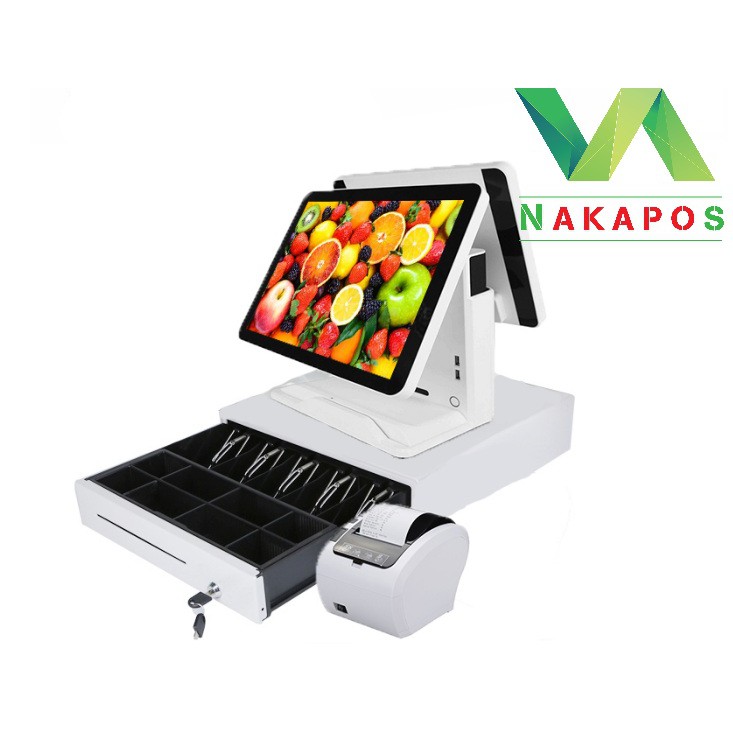 TRỌN BỘ MÁY POS BÁN HÀNG NAKAPOS 8990 | BigBuy360 - bigbuy360.vn