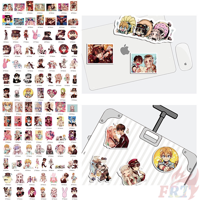 100Pcs/Set ❉ Toilet-bound Hanako-kun - Anime Stickers ❉ DIY Fashion Waterproof Doodle Decals Stickers