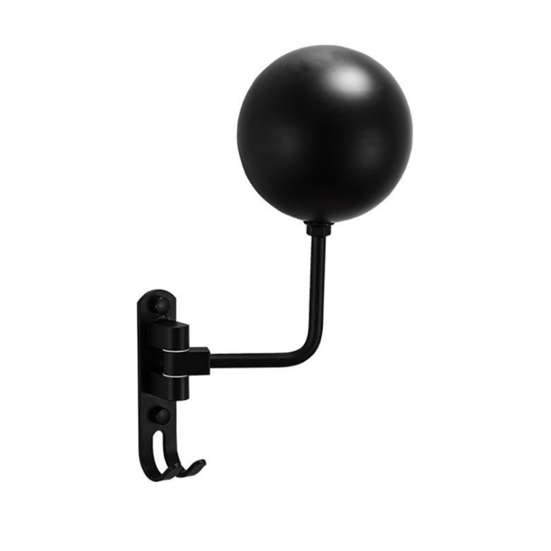 Giá Đỡ Mũ Bảo Hiểm Xoay 180 Độ Có Móc Gắn Tường