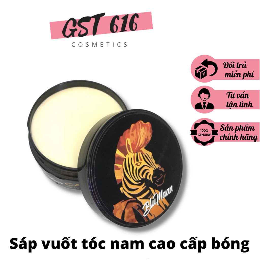 Sáp vuốt tóc nam tạo kiểu tóc giữ nếp cao cấp ngựa vằn 80gr