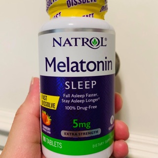 Kẹo ngậm ngủ ngon Melatonin 5mg