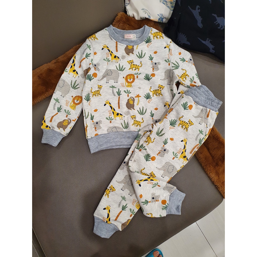 Bộ nỉ bông 3 mầu dành cho bé từ 24-36kg