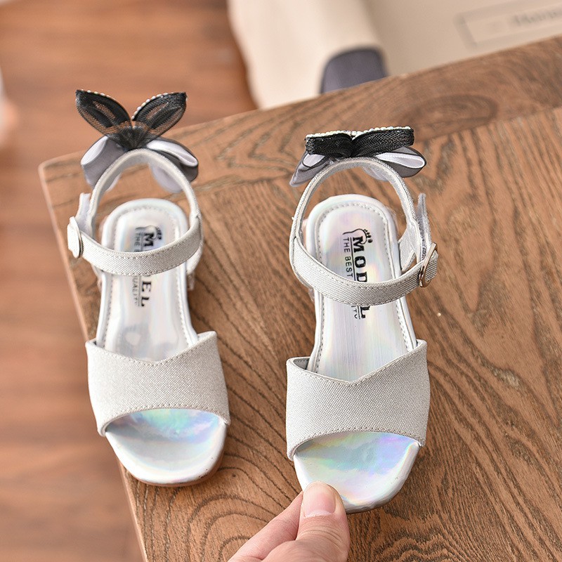 Dép sandal bé gái da mềm, êm chân, phong cách Hàn Quốc AE3, size to 30-37, hàng cao cấp