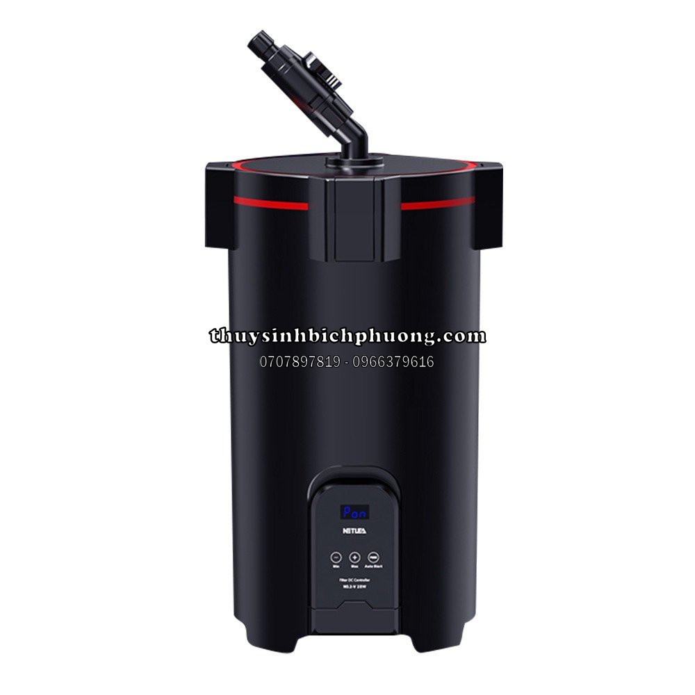 LỌC THÙNG NETLEA V1 PRO CAO CẤP CHUYÊN DỤNG LỌC BỤI BẨN NUÔI VI SINH CHO HỒ CÁ THỦY SINH