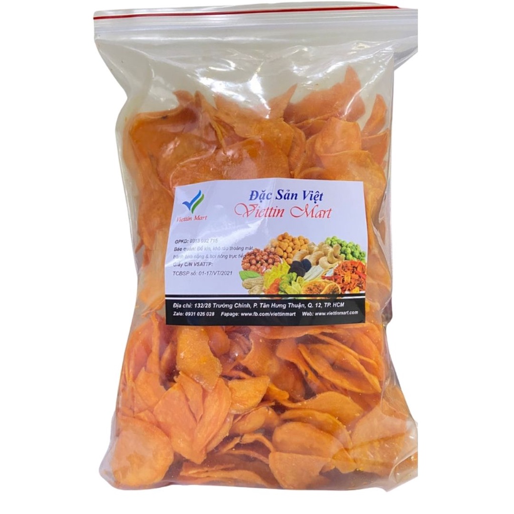 Khoai Lang Vàng Sấy Tẩm Mật Ong VIETTIN MART 1KG