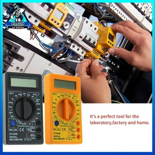 DT-830B Mini Digital Multimeter AC / DC Volt Amp Ohm Diode hFE Tester Vôn kế