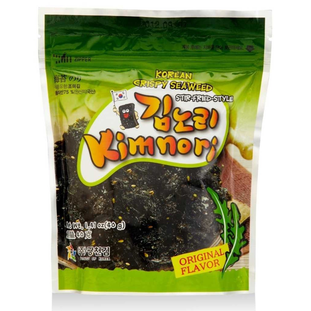 Rong biển kim mè ăn liền Kimnori 40g Hàn Quốc