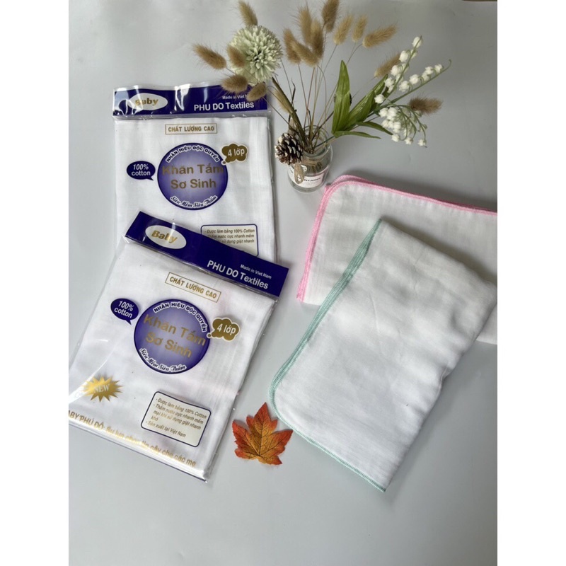 Khăn tắm 4 Lớp, 6 lớp Phú Đô xuất Nhật