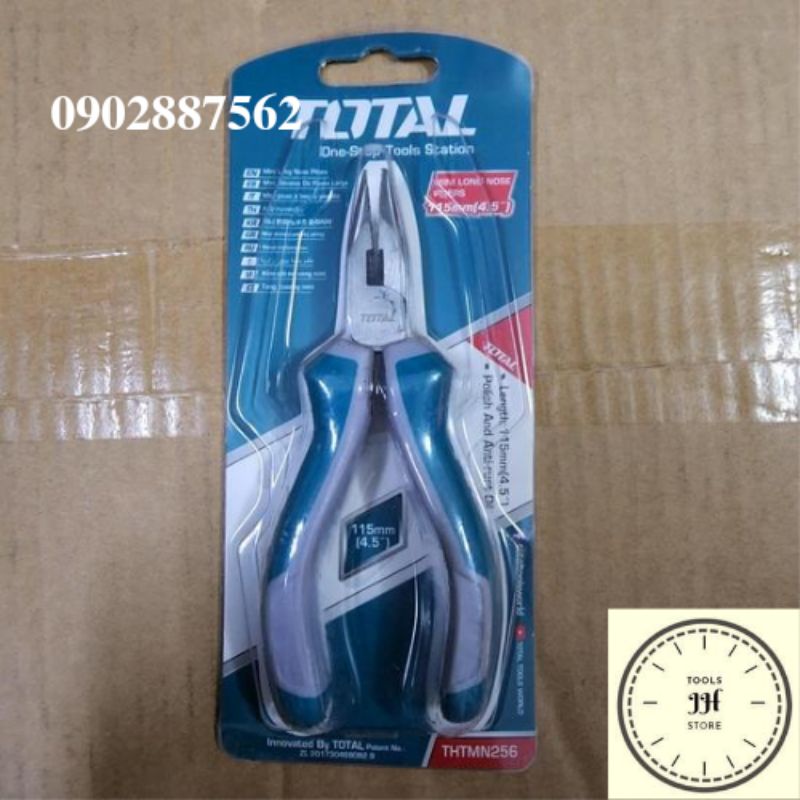 115mm Kìm mũi nhọn mini Total THTMN256