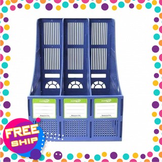 Khay đựng tài liệu nhựa 3 ngăn xukiva / kệ rổ xéo nhựa 3 ngăn / kệ ráp nhựa 3 ngăn █▬█ █ ▀█▀