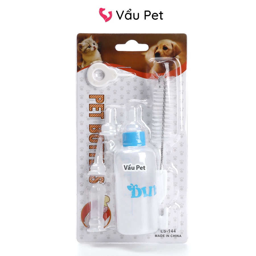 Bình Ti Cho Chó Mèo - Bình Sữa Chó Mèo Sơ Sinh Vẩu Pet Shop