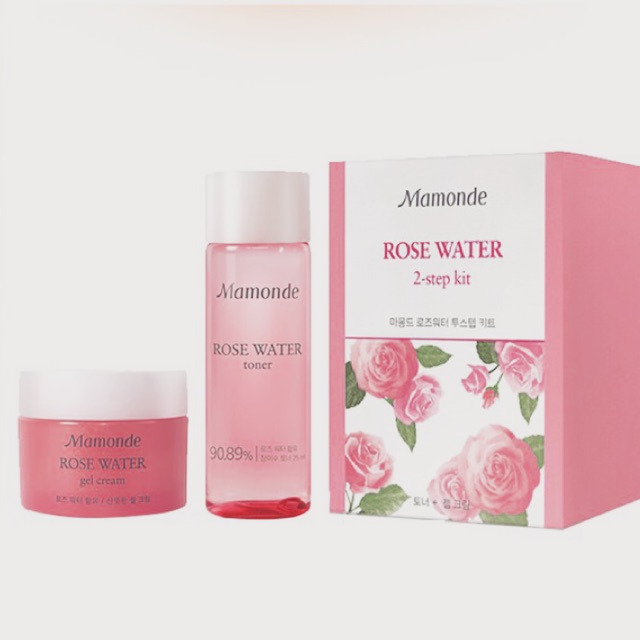Mamonde Rose Water Trial Kit- Còn Cream hết Toner