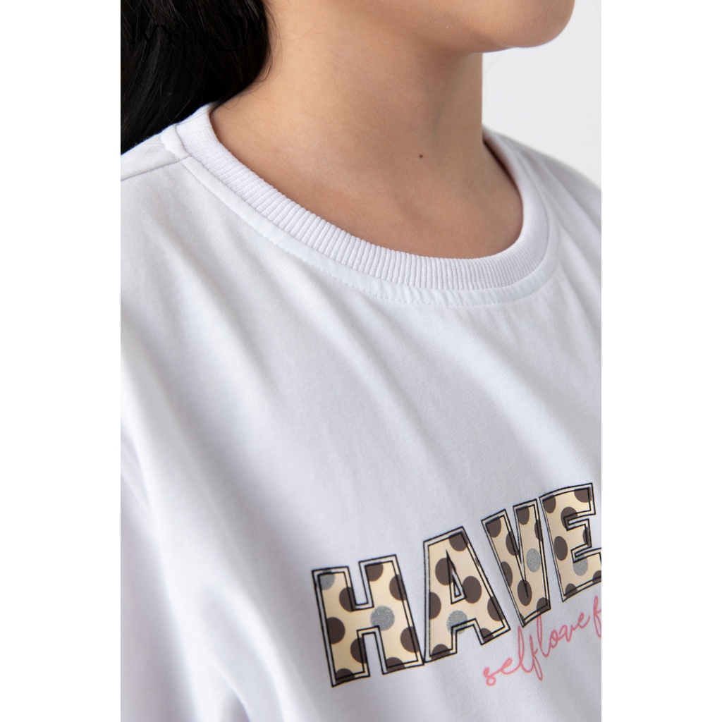 Áo thun bé gái Have Fun IVY moda MS 58G1157