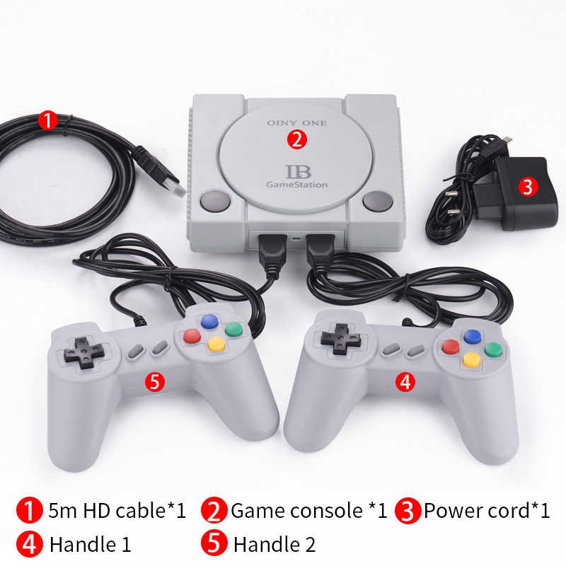 Máy Chơi Game Cổ Điển NES Classic 628 Trò Chơi Và 20 Game PS1 Trò chơi 8/16 Bit Mini HD TV Game Console NES FC Sega | BigBuy360 - bigbuy360.vn