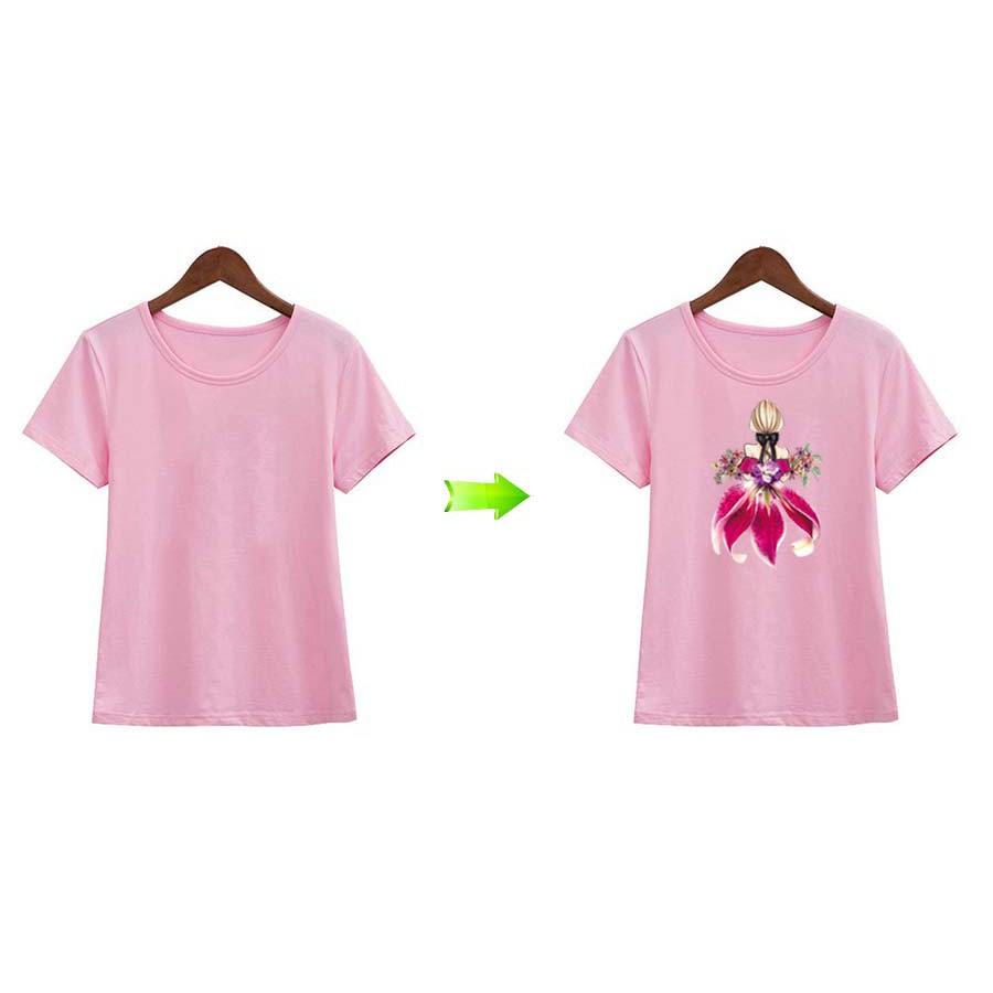 Miếng Vá Trang Trí Quần Áo Diy Hình Hoa Dành Cho Bé Gái