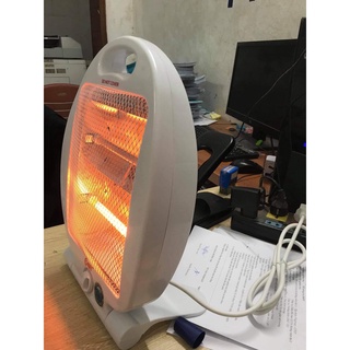 Quạt sưởi, Đèn sưởi hồng ngoại hình cá 800w, có role an toàn [ bảo hành 12 tháng]