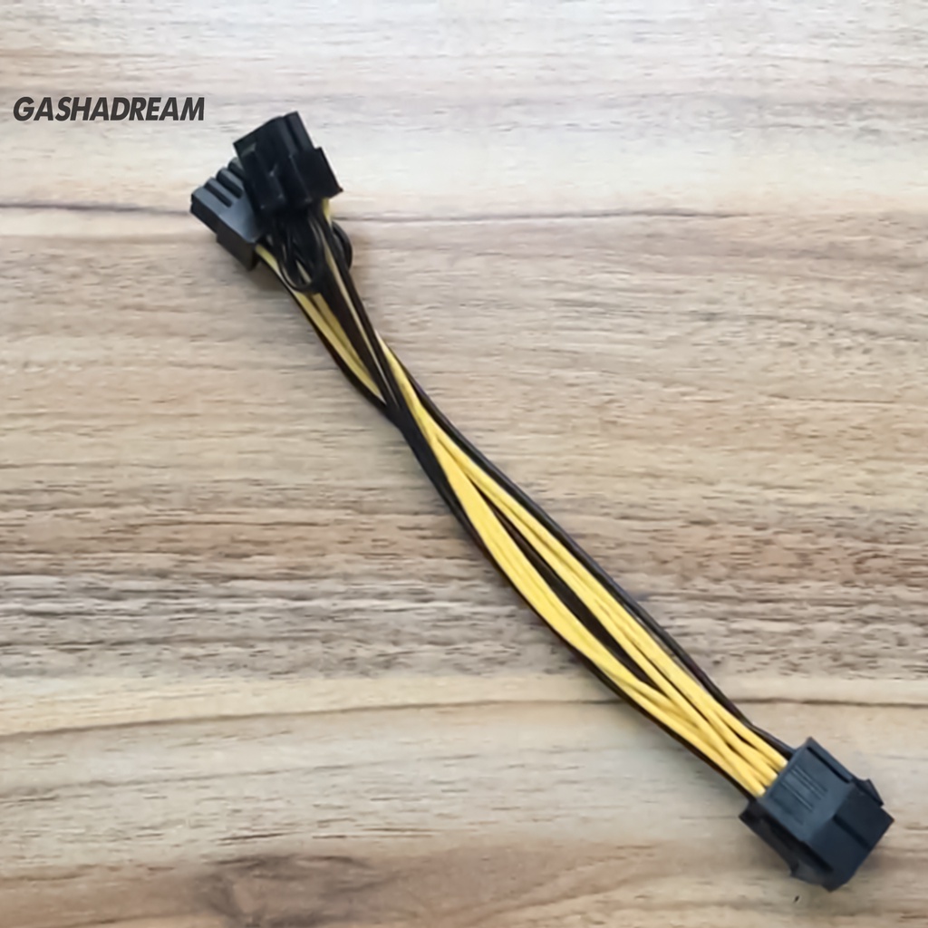 Dây cáp nguồn PCI-E 6-pin sang 2x 8-pin GPU | BigBuy360 - bigbuy360.vn