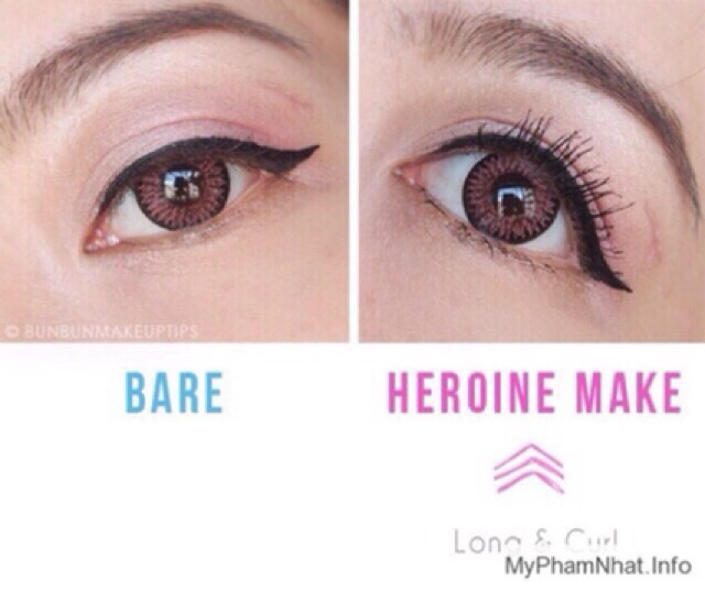 Mascara Isehan Kiss Me Heroine Make Long And Curl Nhật Bản