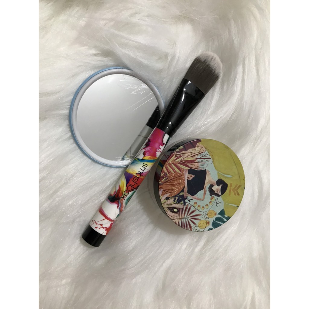 Tổng Hợp Nhiều Mẫu Cọ Nền Dẹt (Smashbox/MSQ/Etude House/