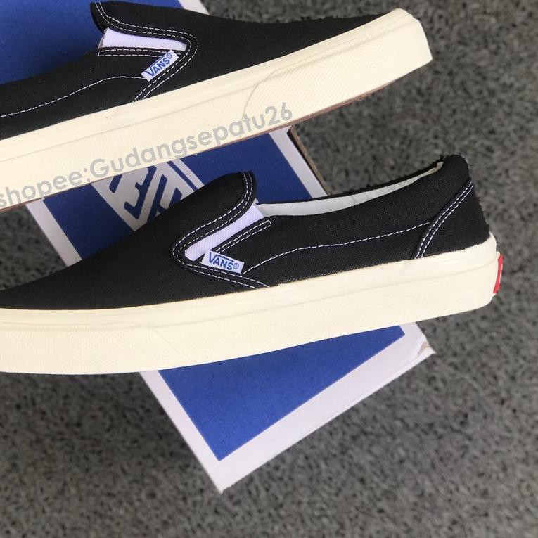 Giày Vans Slip On Og Trắng Đen Cá Tính Thời Trang