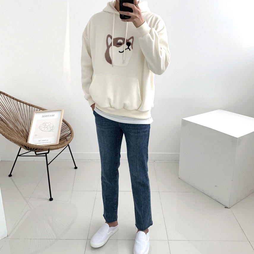 Áo Hoodie Nam Nữ unisex phong cách Hàn Quốc cá tính, Chất nỉ cá sấu mã HD002 - Quà tặng ngẫu nhiên