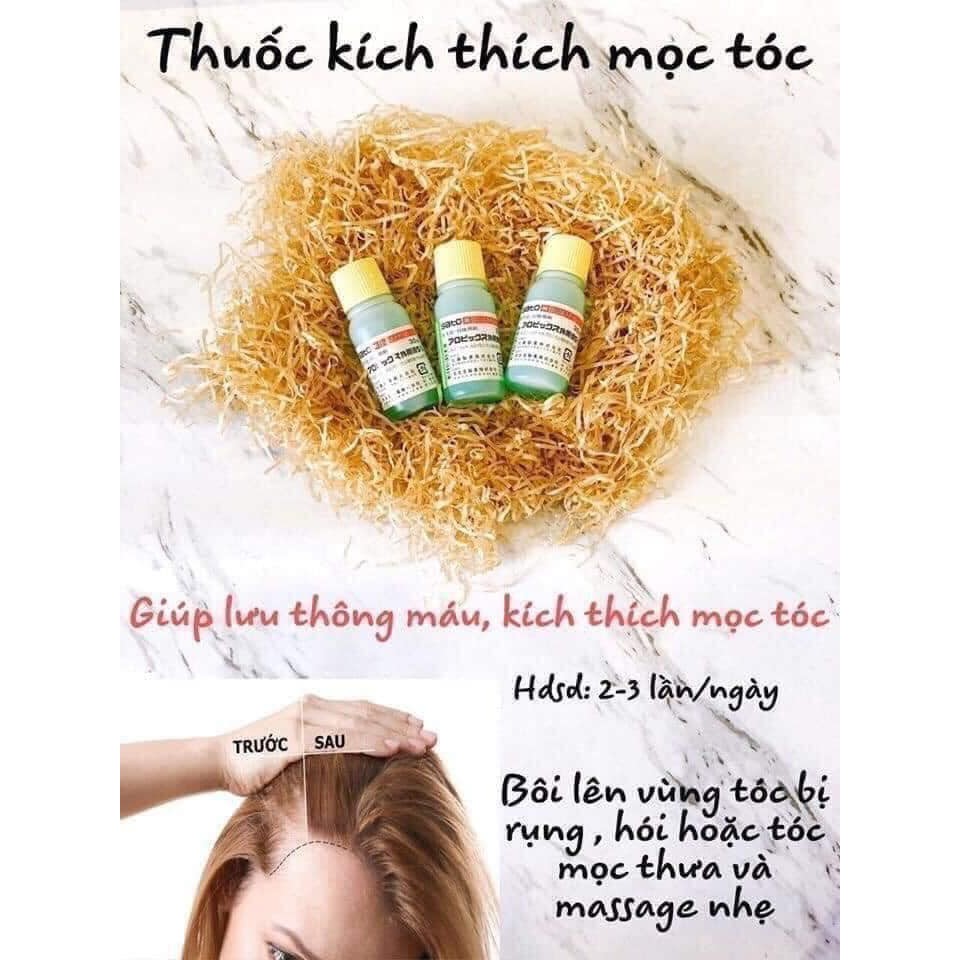 Tinh chất thảo dược hỗ trợ mọc tóc Sato Arovics Nhật Bản 30ml