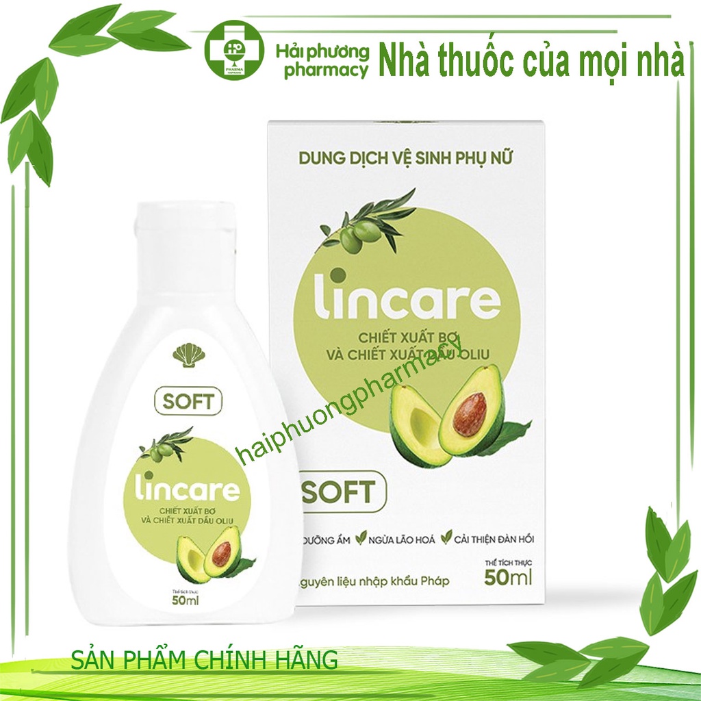 Dung dịch vệ sinh phụ nữ Lincare Soft 50ml