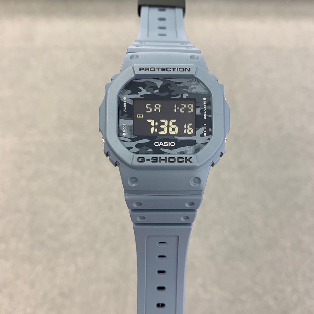 Đồng hồ Nam dây nhựa Casio G-Shock DW-5600CA-2DR chính hãng bảo hành 5 năm Pin trọn đời