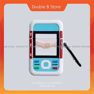 ☘️Tặng kèm móc☘️ Case bao tai nghe không dây silicon 1 2 mô hình điện thoại - Vỏ bọc đựng tai nghe i11 i12