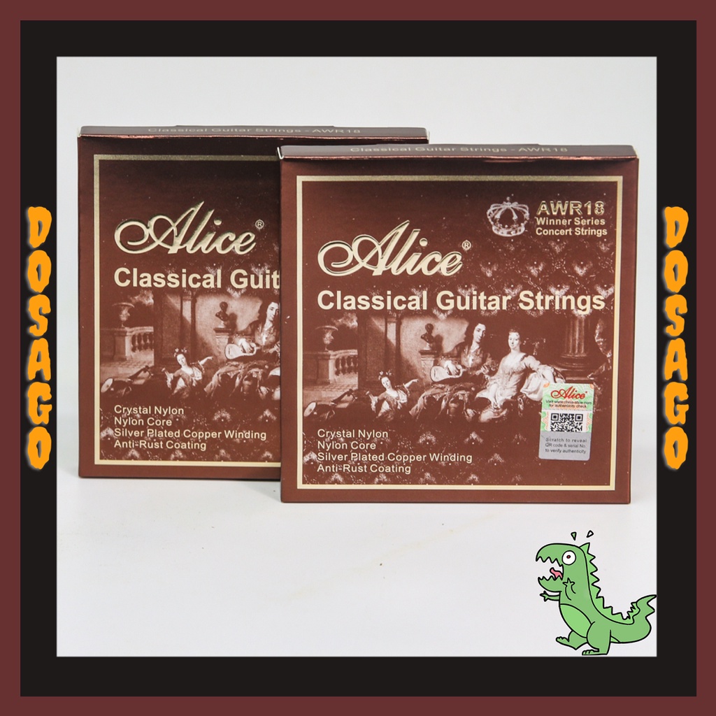 CHÍNH HÃNG - Dây đàn Alice AWR18 Classic R18