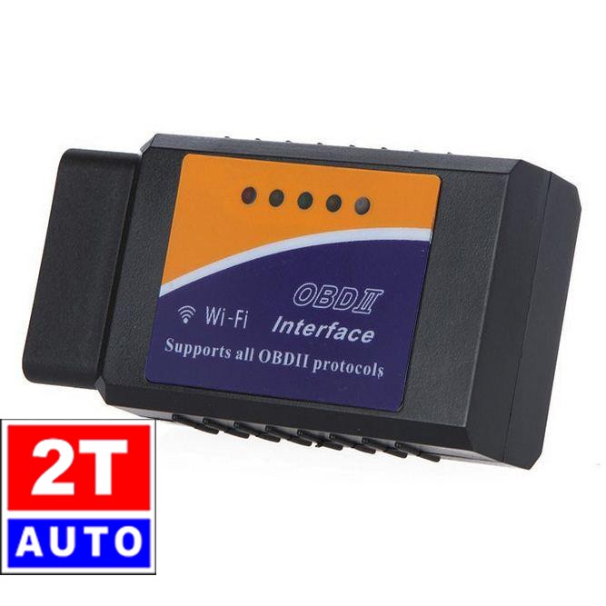 Thiết bị quét xóa lỗi cá vàng check engine chẩn đoán scan lỗi xe hơi ô tô cắm cổng OBD EML327- WIFI:   SKU:277-1