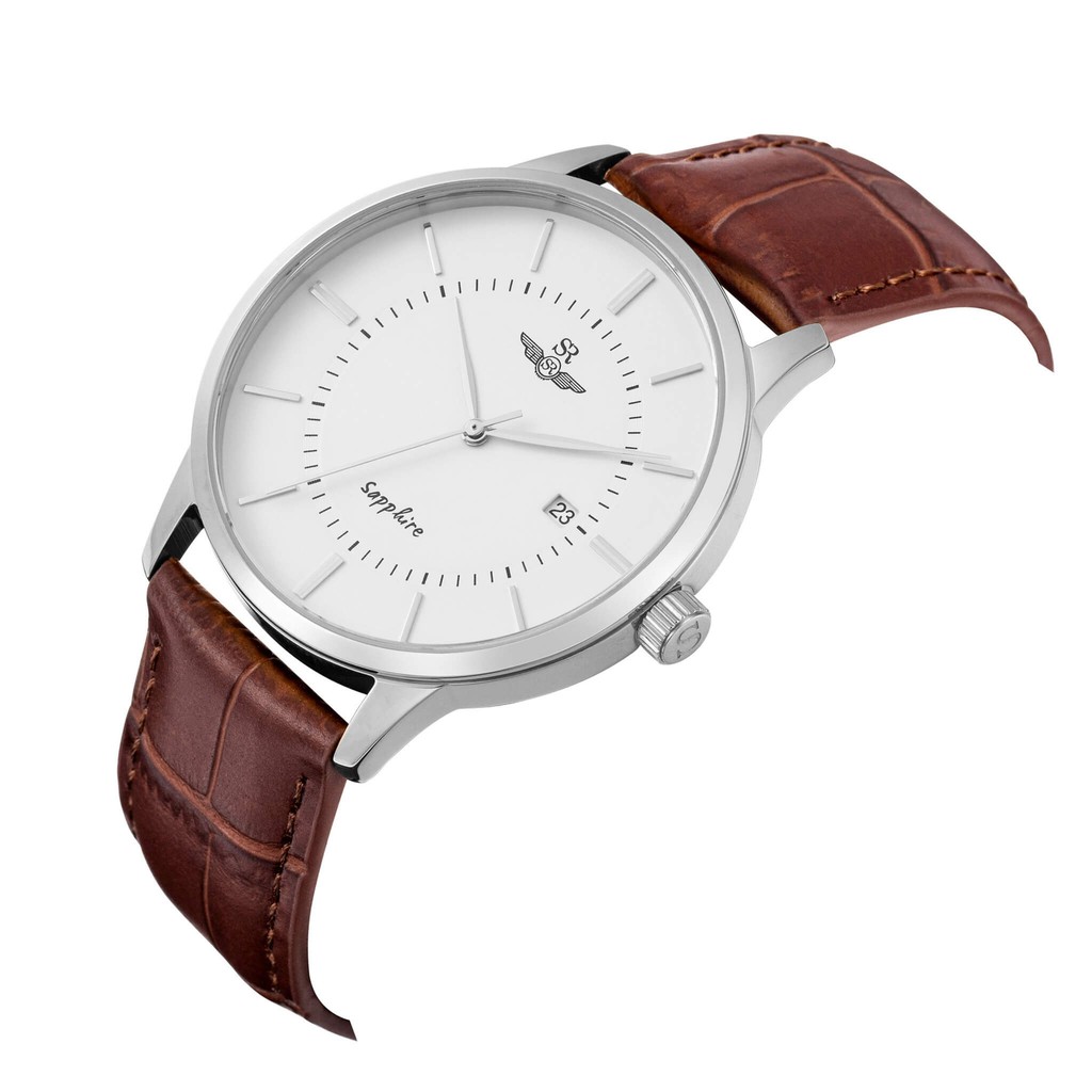 Đồng hồ nam nữ SRWATCH SG3007.4102CV &amp; SL3007.4102CV Mặt kính Sapphire Chống trầy ch