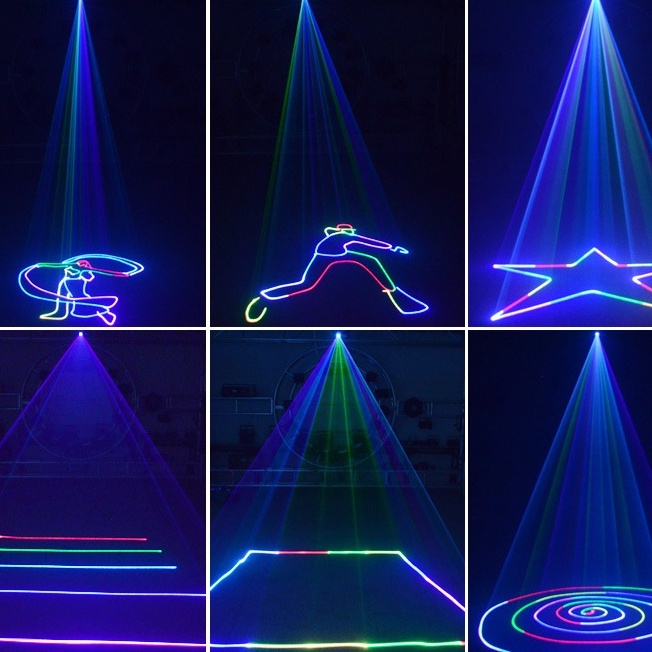 Đèn Laser Phòng Bay Party Light Cảm Biến Nhạc Hiệu Ứng 3D, Quét tia, Chiếu hình, Dùng Cho Quán Bar, Phòng Karaoke