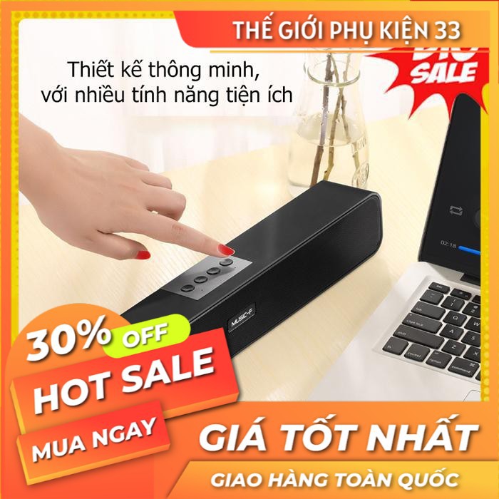 Loa thanh soundbar bluetooth E91 10W, Pin dung lượng lớn, âm thanh sống động, Thẻ nhớ,USB, BH 3TH